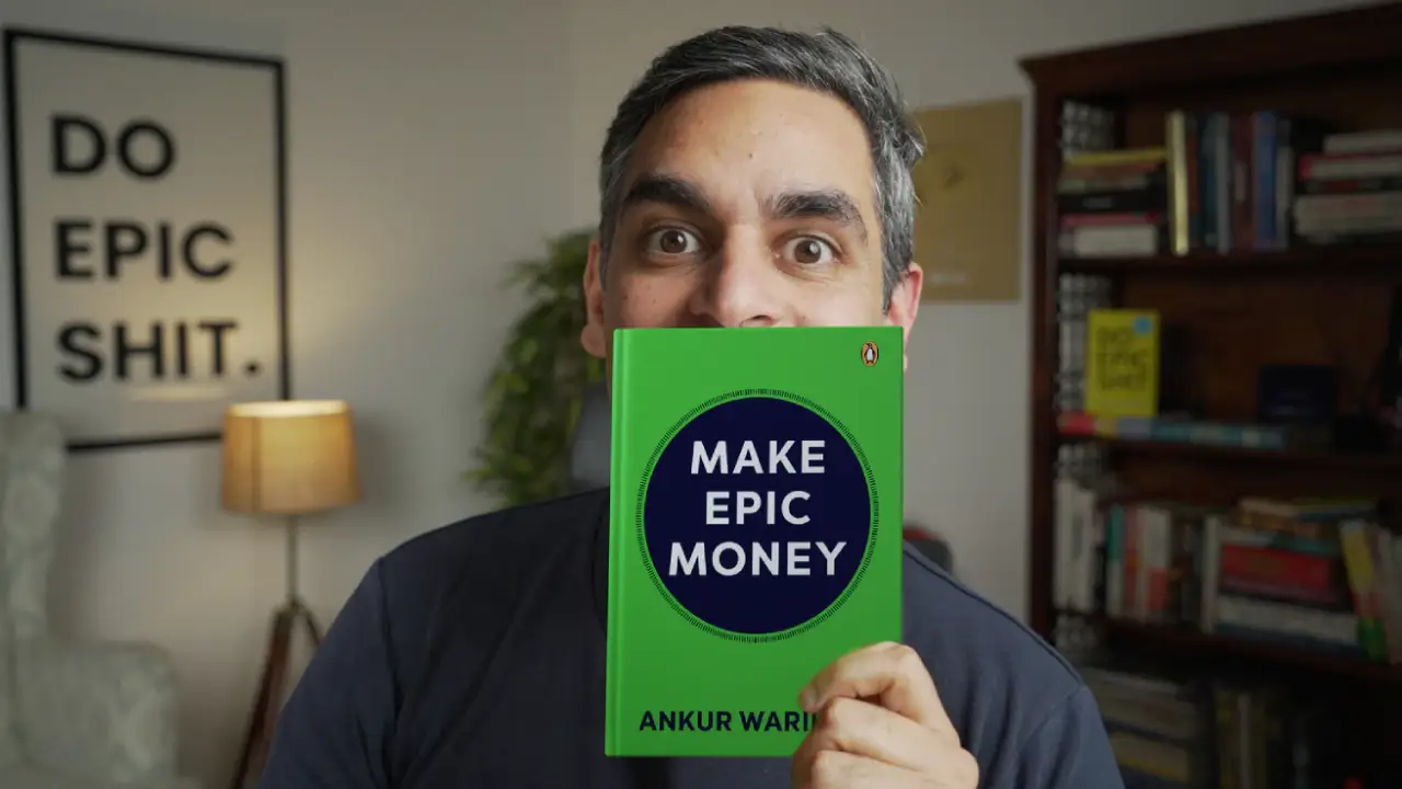 Entrepreneur-turned-Creator Ankur Warikoo Launches His Third Book 'Make Epic Money' Make Epic Money Book by Ankur Warikoo