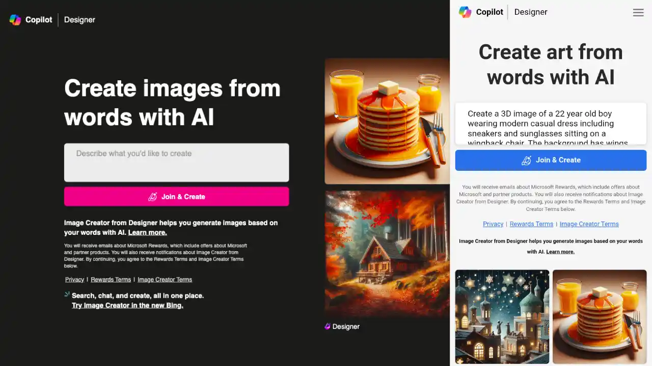 Bing Image Creator Microsoft Designer