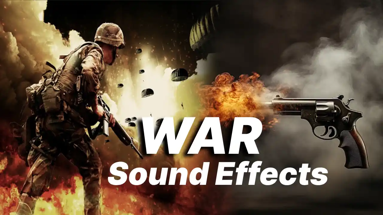 War Sound Effects Gunfire Explosion SFX